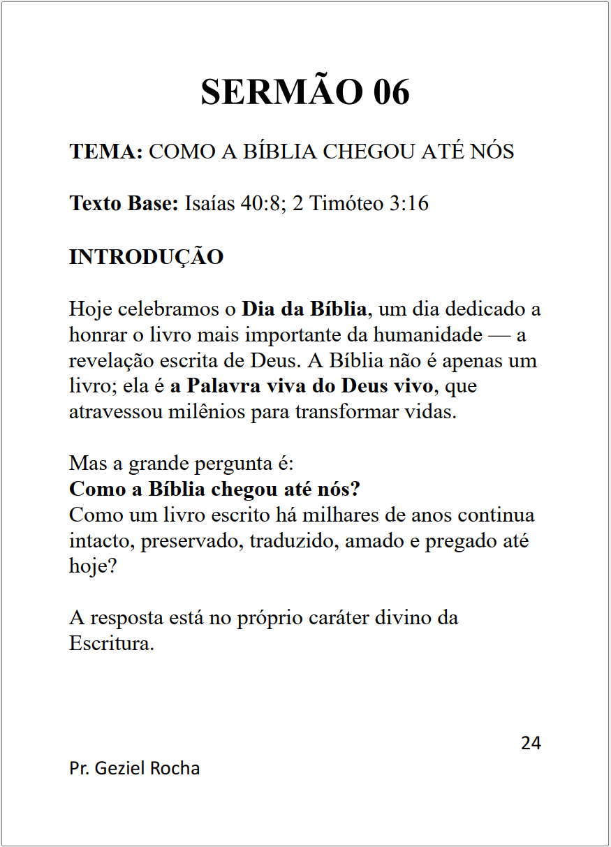 SERMÃO DATAS COM PÁGINA 1